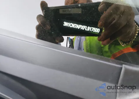 2015 Nissan Versa 1.6 Sv from USA, damaged, VIN 3N1CN7APXFL917500